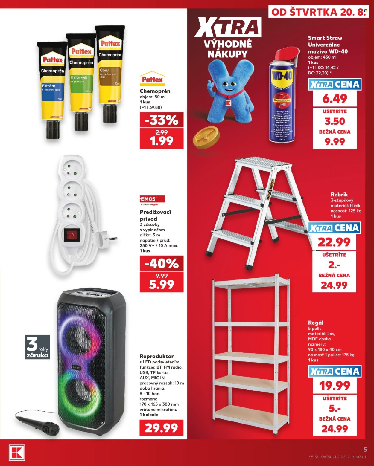 Leták Kaufland - 20.8.2026 - 26.8.2026. Strana 5