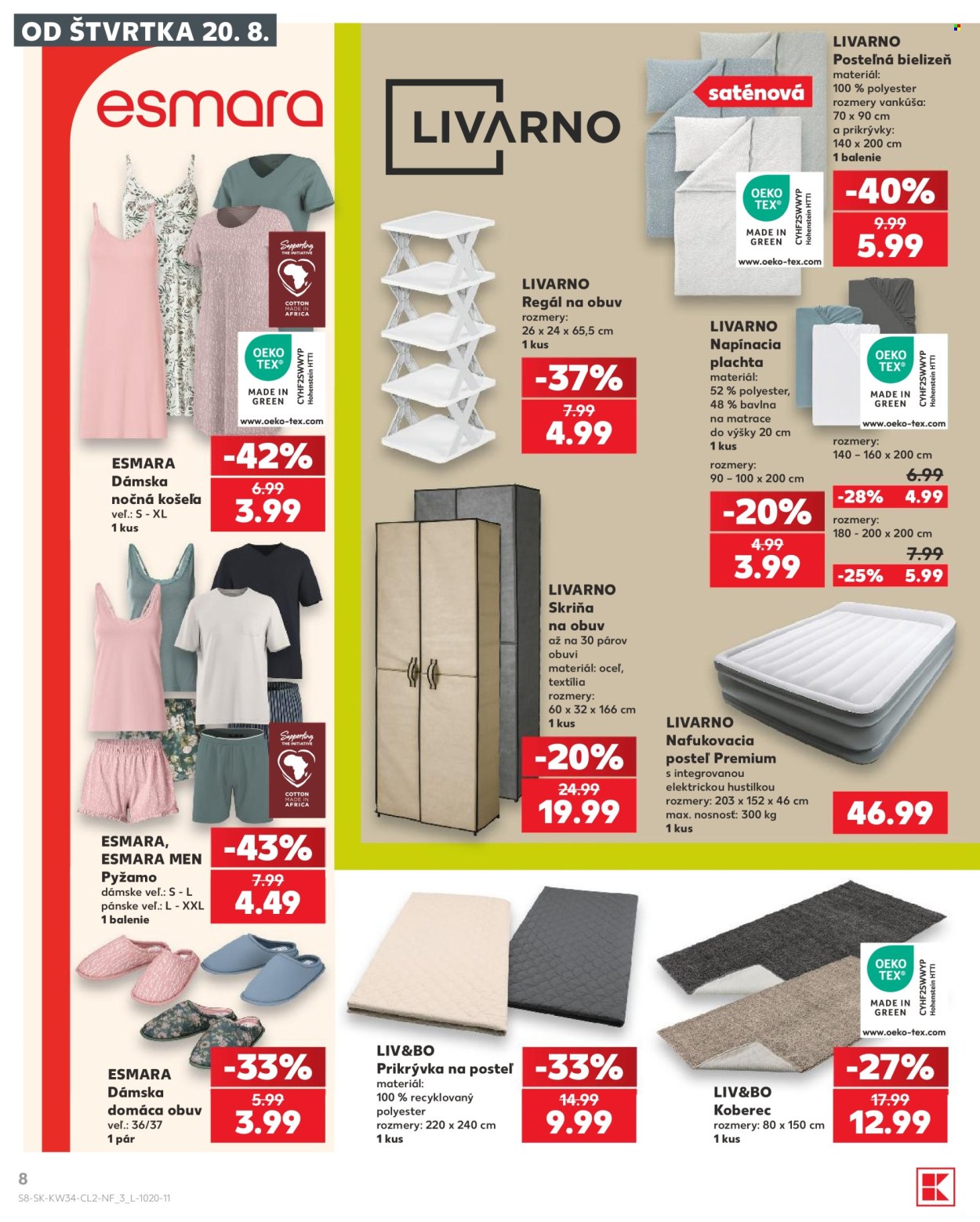 Leták Kaufland - 20.8.2026 - 26.8.2026. Strana 8