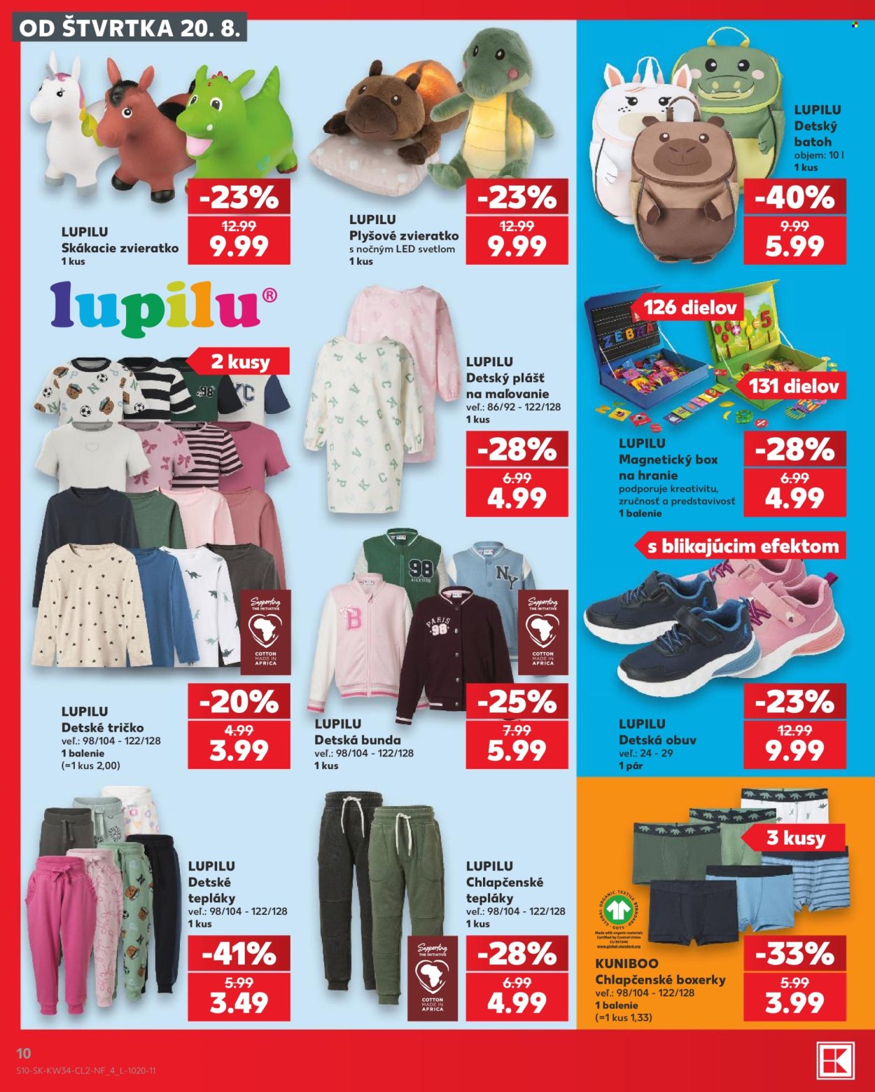 Leták Kaufland - 20.8.2026 - 26.8.2026. Strana 10