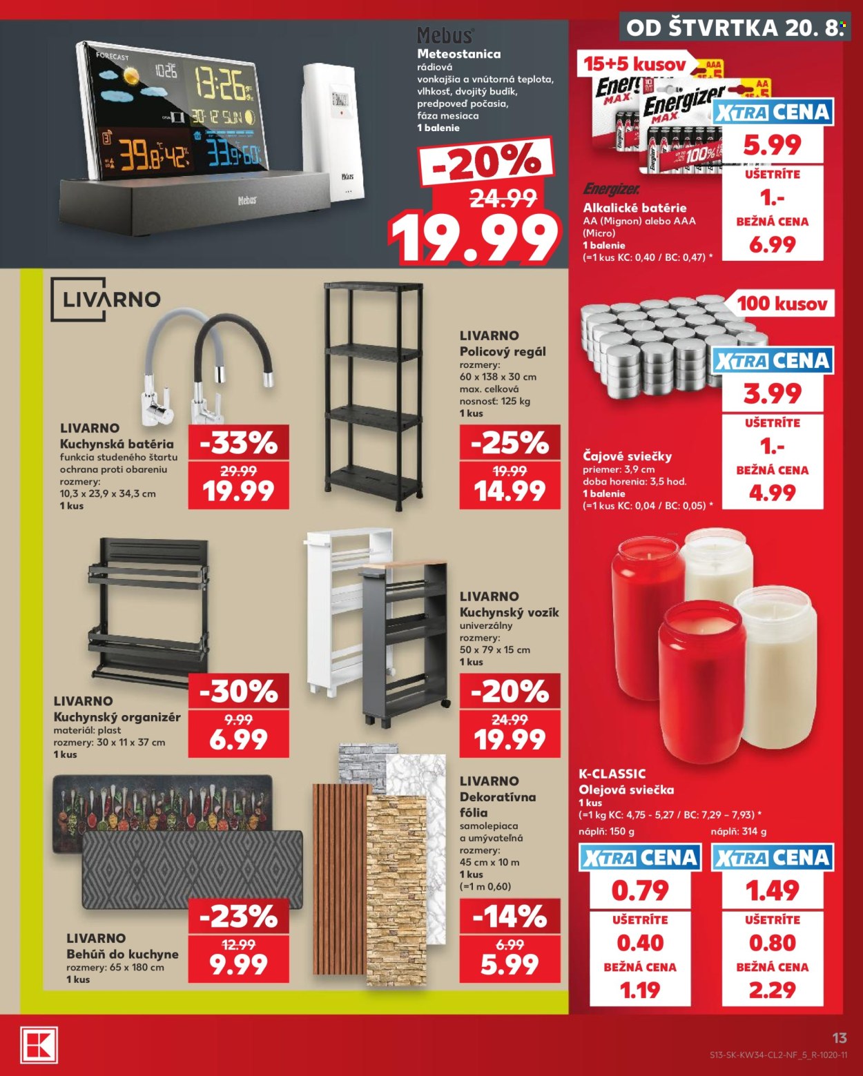 Leták Kaufland - 20.8.2026 - 26.8.2026. Strana 13