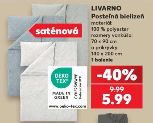Livarno Posteľná bielizeň