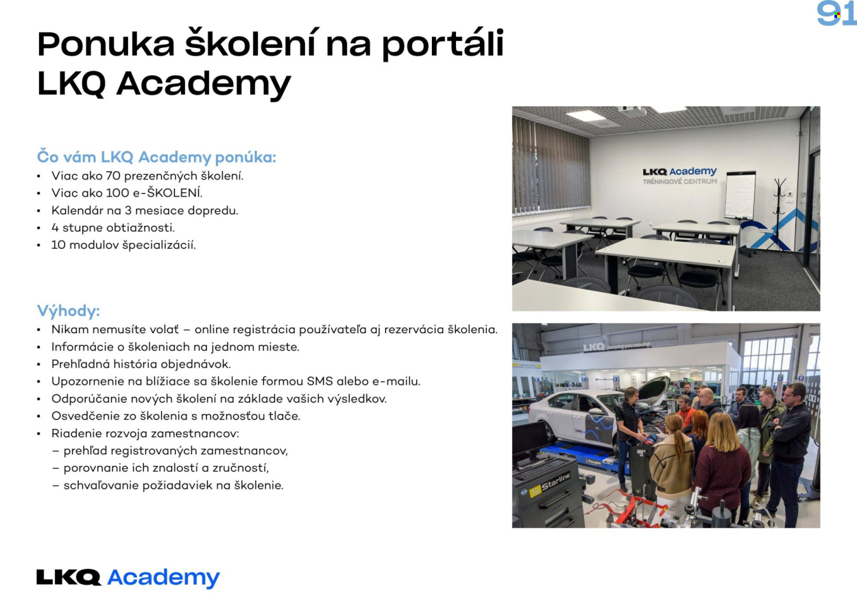Leták LKQ. Strana 91
