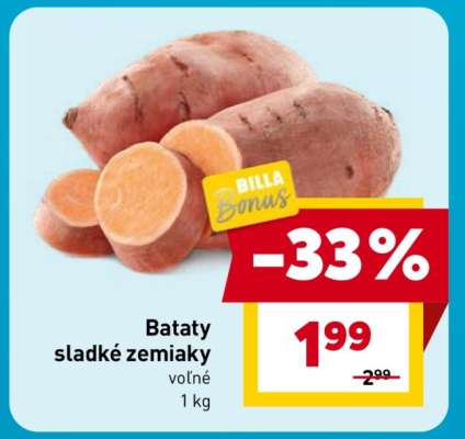 Bataty/ Sladké zemiaky