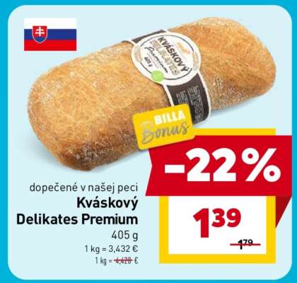 Kváskový Delikates Premium