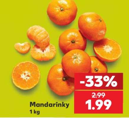 Mandarínky 1 kg