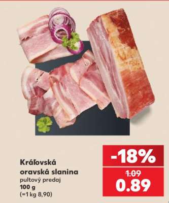 Kráľovská oravská slanina