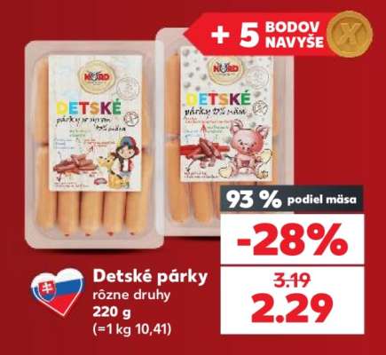 Detské párky