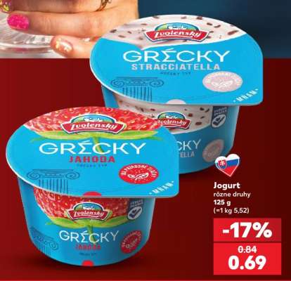 Jogurt rôzne druhy