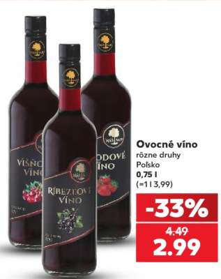 OVOCNÉ VÍNO