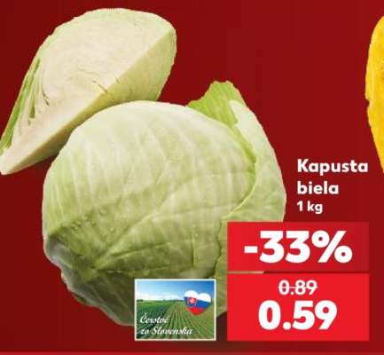 Kapusta biela 1 kg