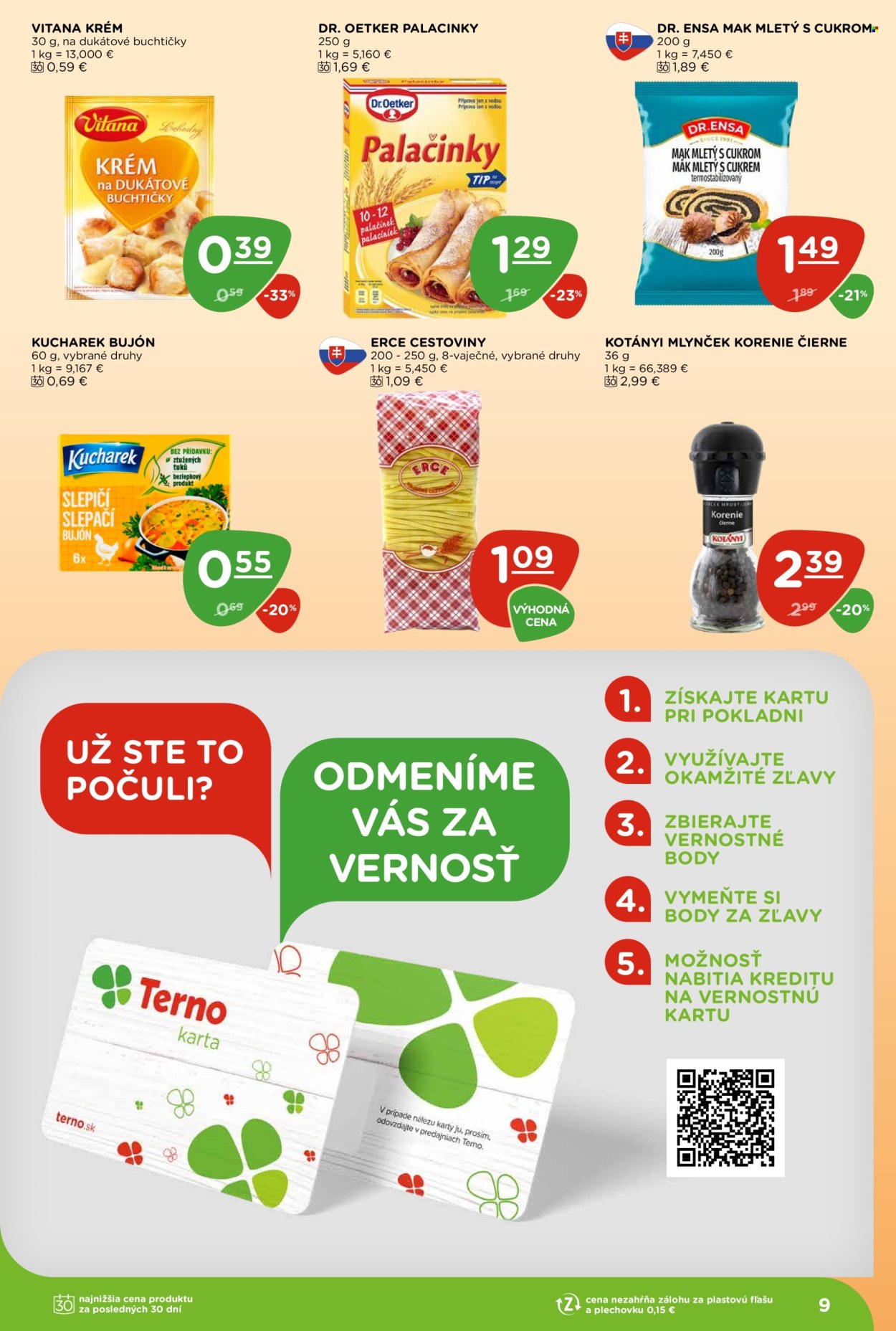 Leták Terno - 20.8.2026 - 26.8.2026. Strana 9