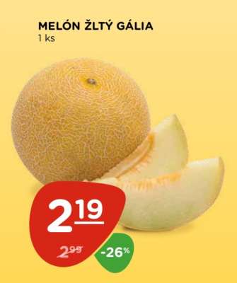 MELÓN ŽLTÝ GÁLIA