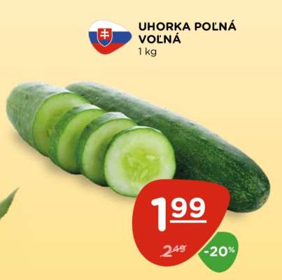 Uhorka poľná, voľná