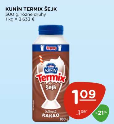 KUNÍN TERMIX ŠEJK