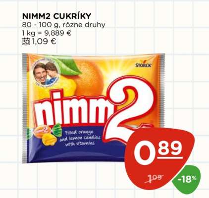 Nimm2 cukríky