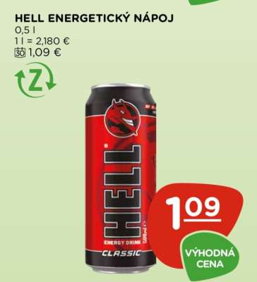 Hell energetický nápoj