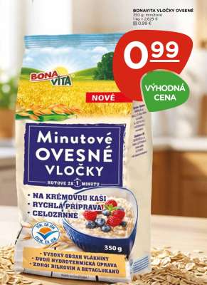 BONAVITA VLOČKY OVSENÉ