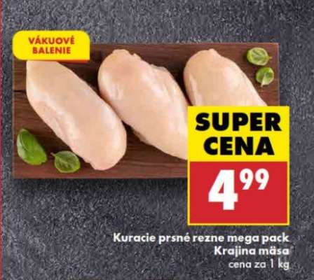 Kuracie prsné rezne mega pack