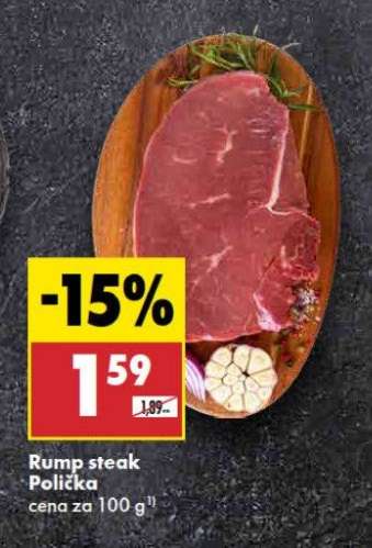 Rump steak Polička