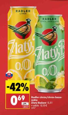 Zlatý Bažant 0,5 l