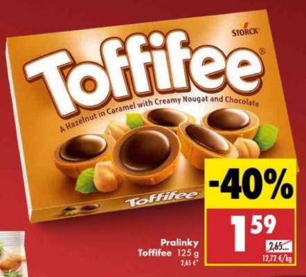 Pralinky Toffifee 125 g