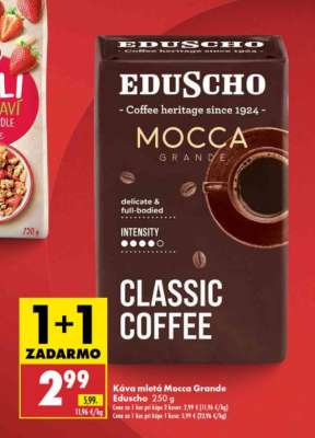 Káva mletá Mocca grande Eduscho 250 g