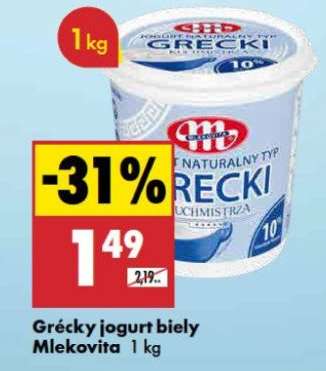 Grécky jogurt biely Mlekovita 1 kg