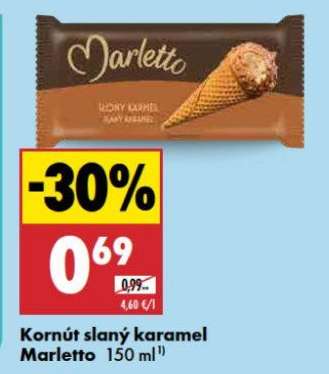 Kornút slaný karamel Marletto