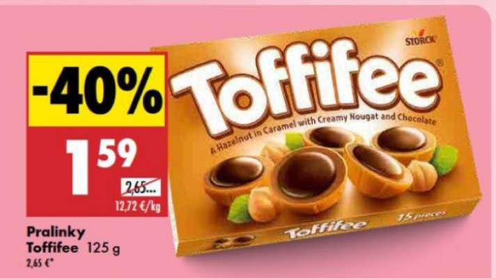 Pralinky Toffifee 125 g