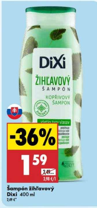 Šampón žihľavový Dixi