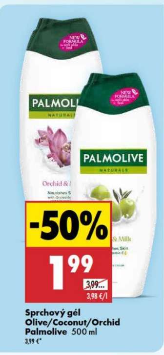 Sprchový gél Olive/Coconut/Orchid Palmolive 500 ml
