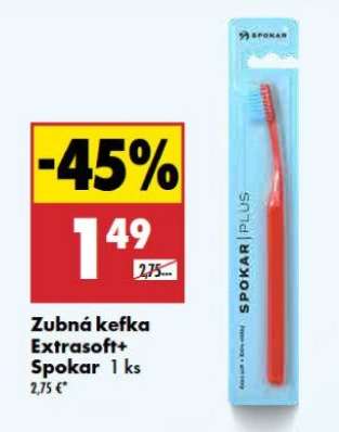 Zubná kefka Extrasoft+ Spokar 1 ks
