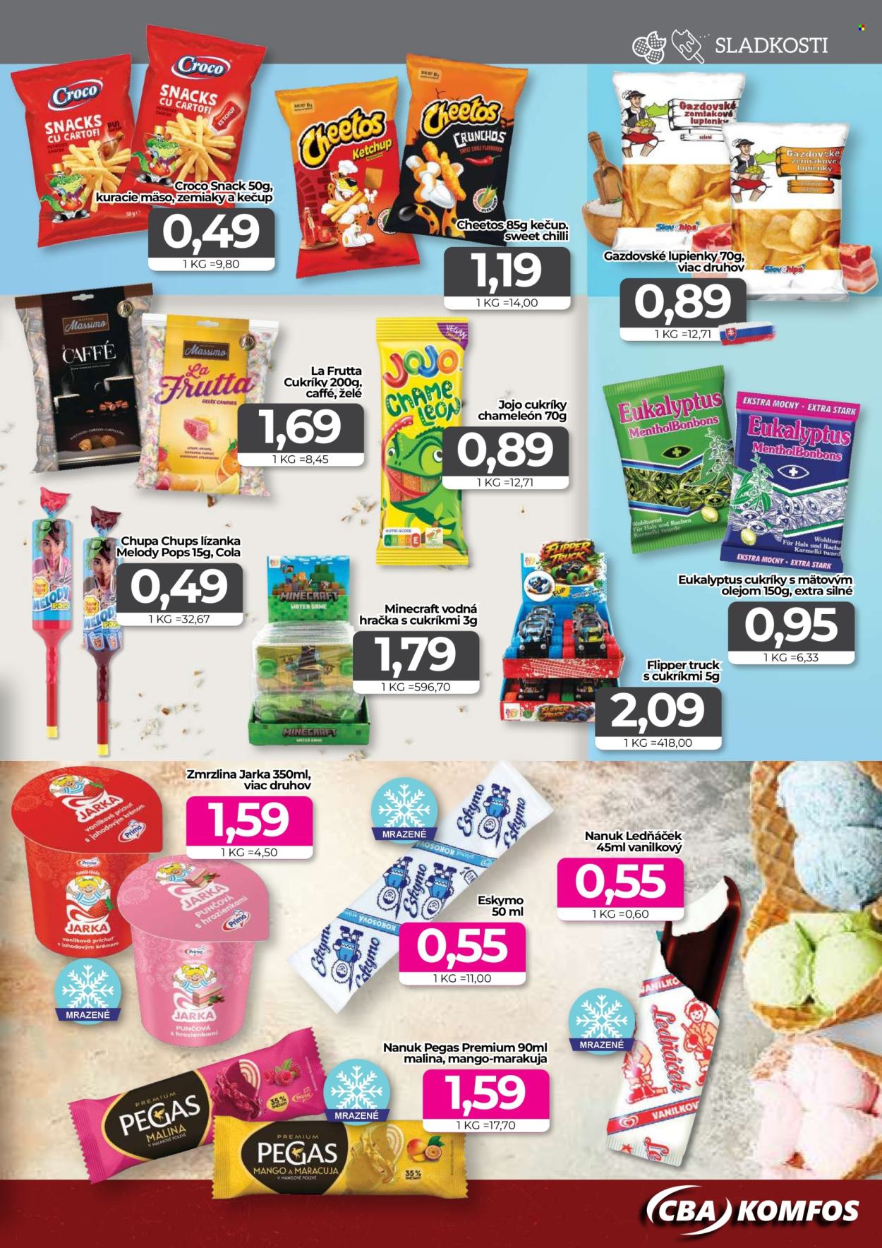 Leták CBA Komfos - 21.8.2026 - 1.9.2026. Strana 11