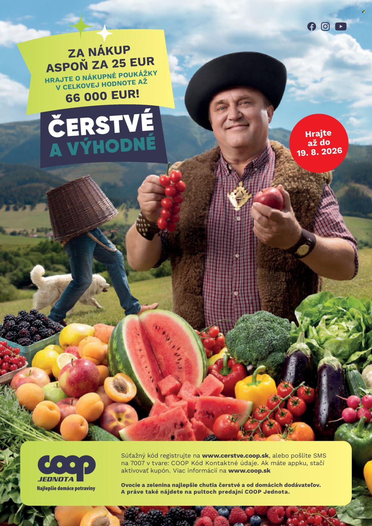 Leták COOP Jednota - 1.8.2026 - 31.8.2026. Strana 2