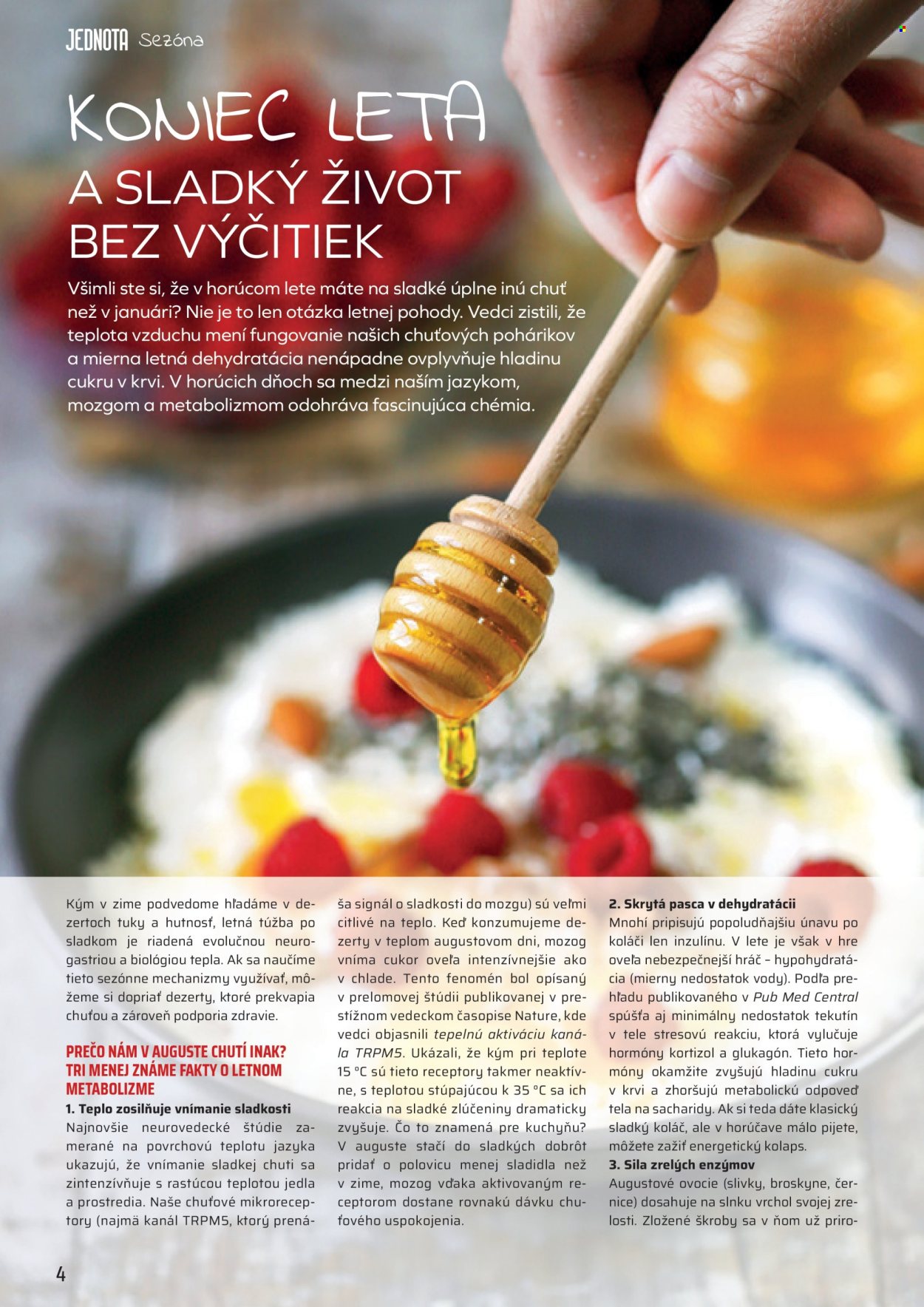 Leták COOP Jednota - 1.8.2026 - 31.8.2026. Strana 4