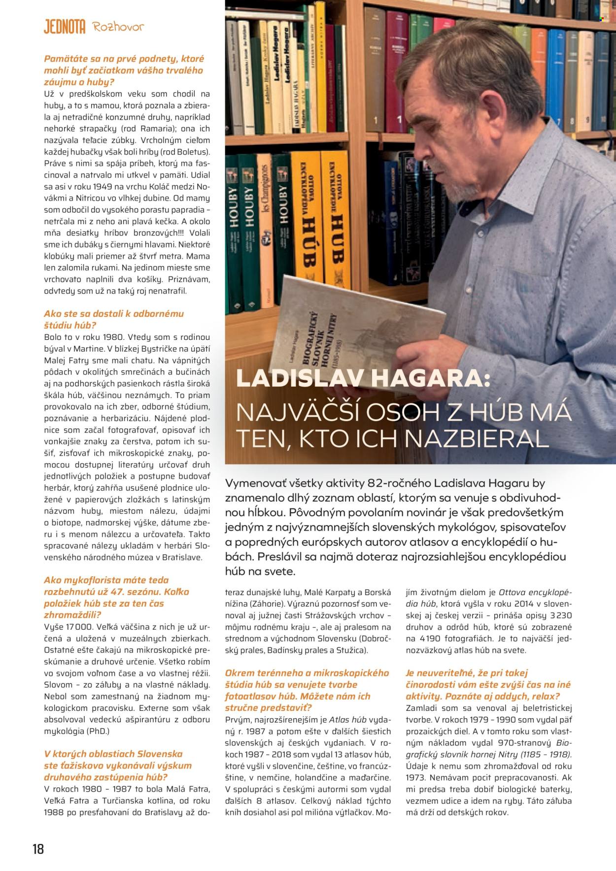 Leták COOP Jednota - 1.8.2026 - 31.8.2026. Strana 18