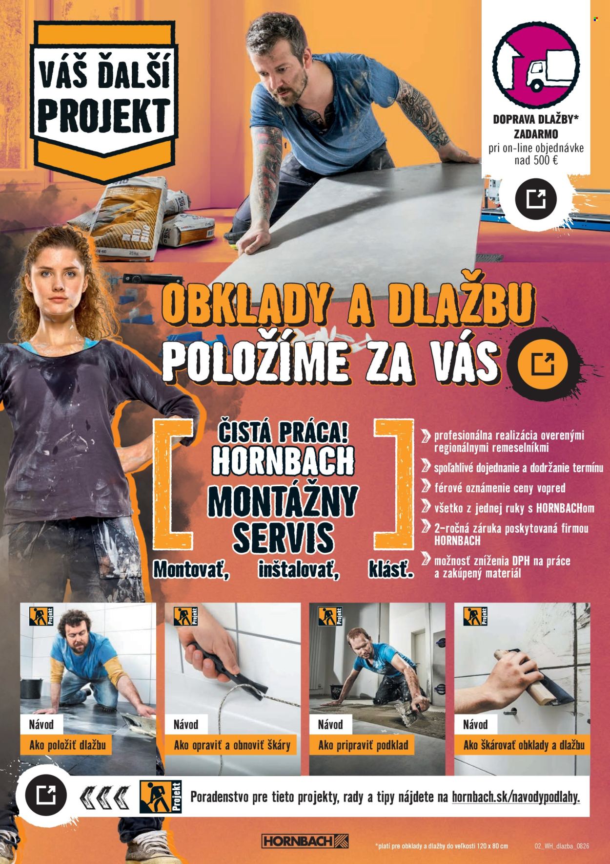 Leták Hornbach - 19.8.2026 - 3.9.2026. Strana 2