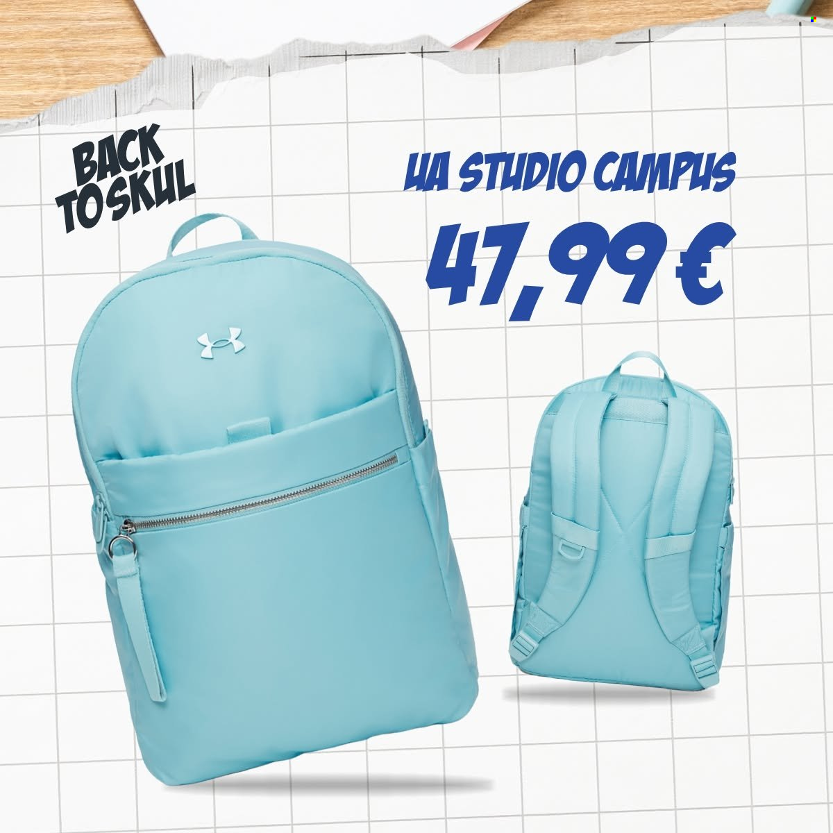 Leták Exisport. Strana 1