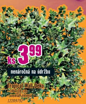 Tropical Wall Deko