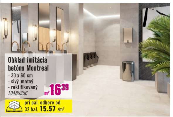 Obklad imitácia betónu Montreal