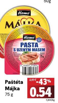 Paštéta Májka