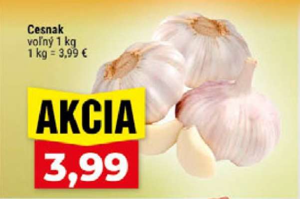 Cesnak voľný 1 kg