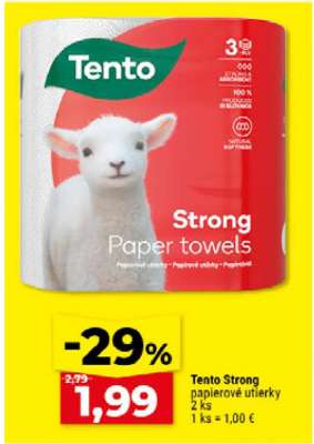 Tento Strong papierové utierky