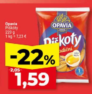 Opavia Piškóty