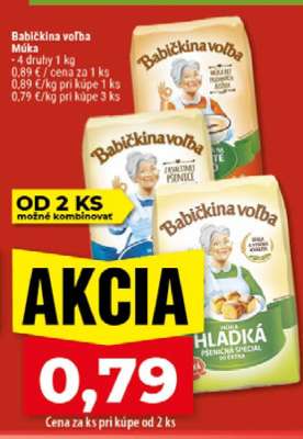 Babičkina voľba múka