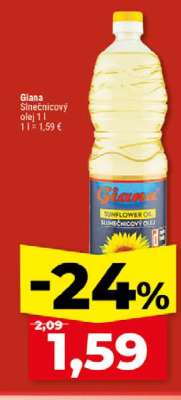Giana Slunečnicový olej