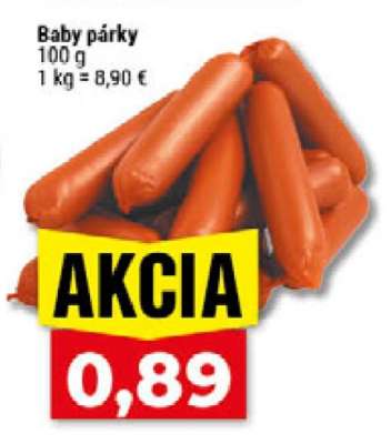Baby párky