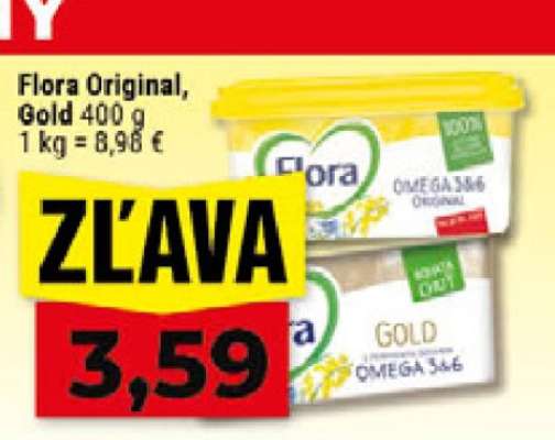 Flora Original, Gold 400 g