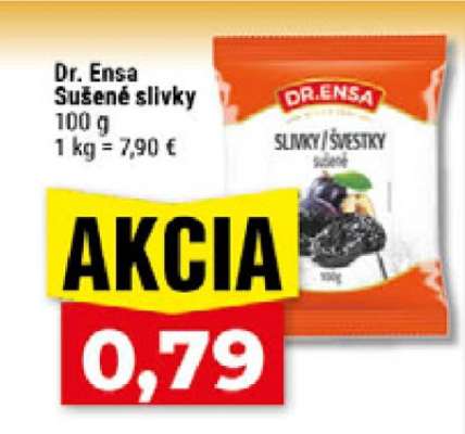 Dr.Ensa Sušené slivky