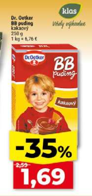 Dr. Oetker BB puding kakaový